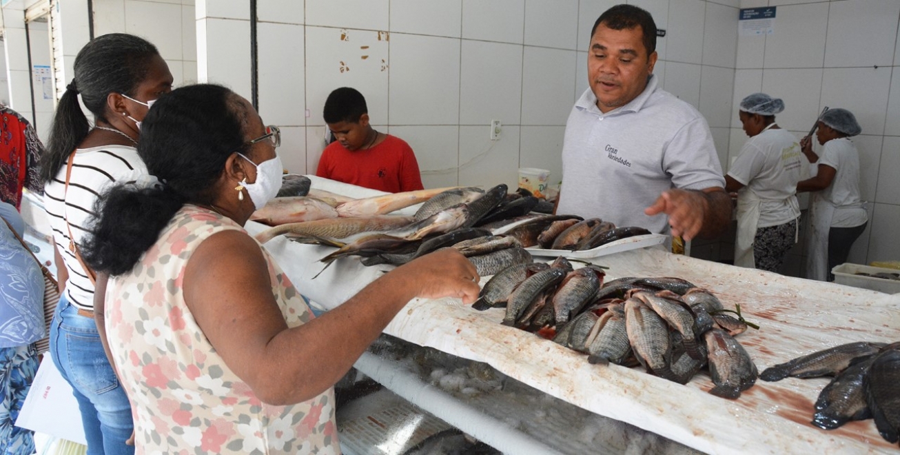 Venda do pescado alimenta expectativa para esta Quarta de Cinzas