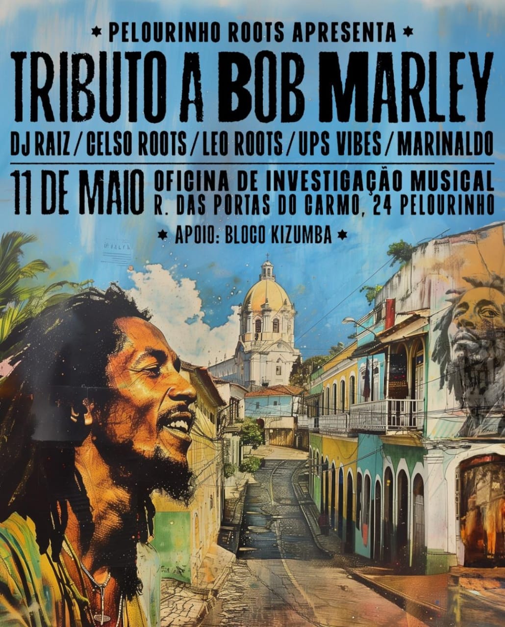 Tributo a Bob Marley agita o Pelourinho - Digaí Feira