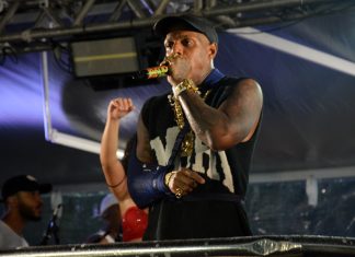 Com braço imobilizado, Oh Polêmico arrasta uma multidão pelo circuito Maneca Ferreira