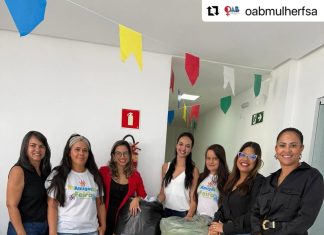 Comissão da Mulher da OAB Feira entrega doações a “Grupo Solidário Amigos de Feira”