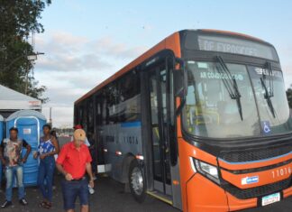 Quase 5 mil usaram ônibus grátis para o Parque de Exposição