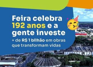 Embasa anuncia investimentos e obras em Feira de Santana no aniversário de 192 anos